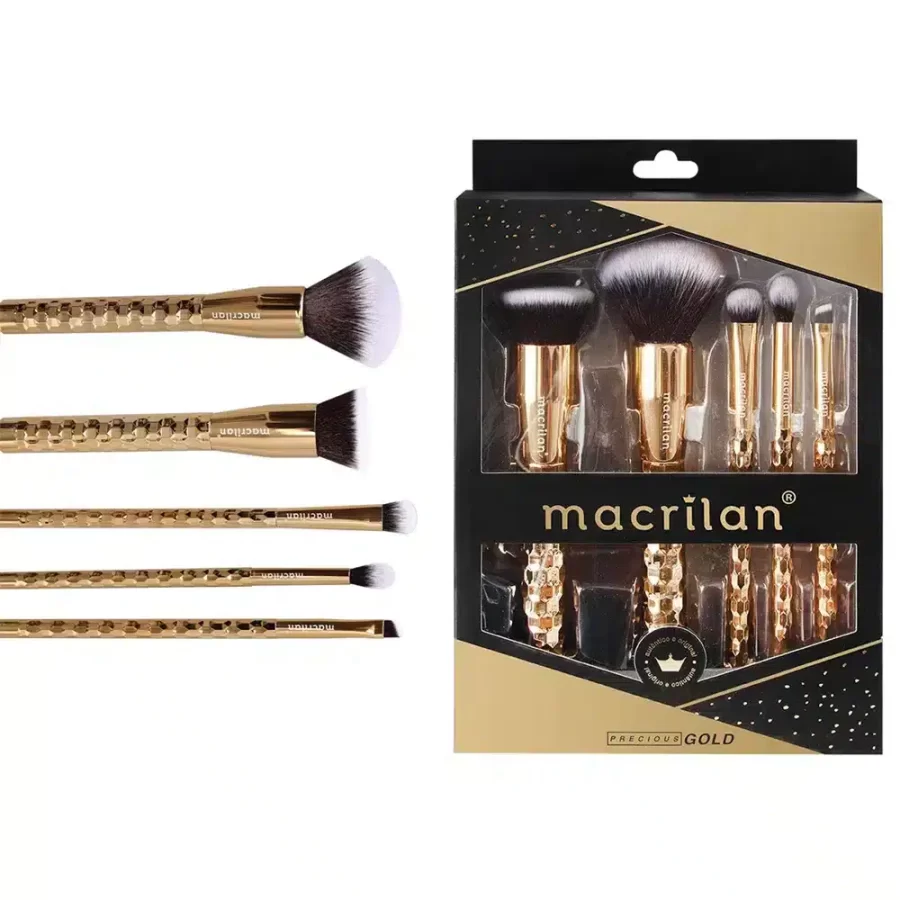 Set de brochas MACRILÁN GOLD