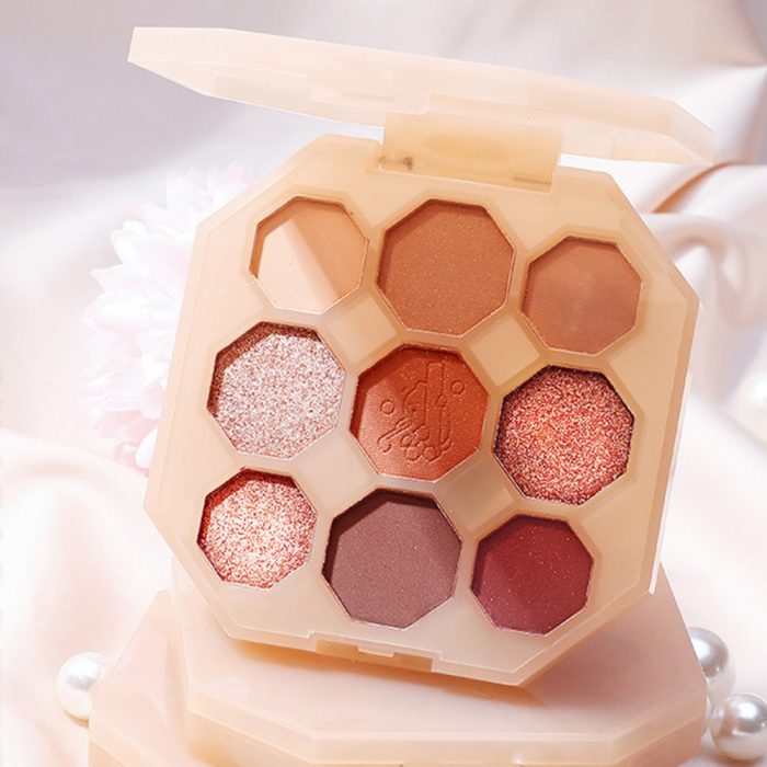 New-Nine-color-Eyeshadow-Palette-Chestnut-Nine-Colors-Pearly-Matte-Glitter-Eyeshadow-Makeup-Palette-Shiny-Eyeshadow